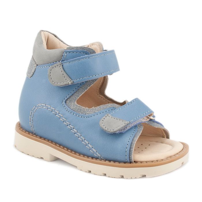 Сандали Мега Ортопедик для мальчиков 032 22-12 джинсовые