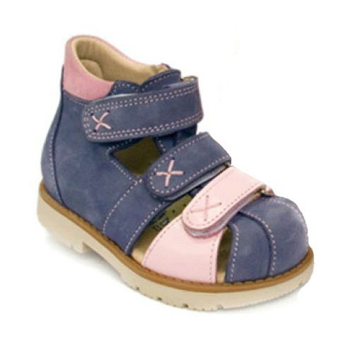 Сандали Мега Ортопедик для девочек 133D розовые