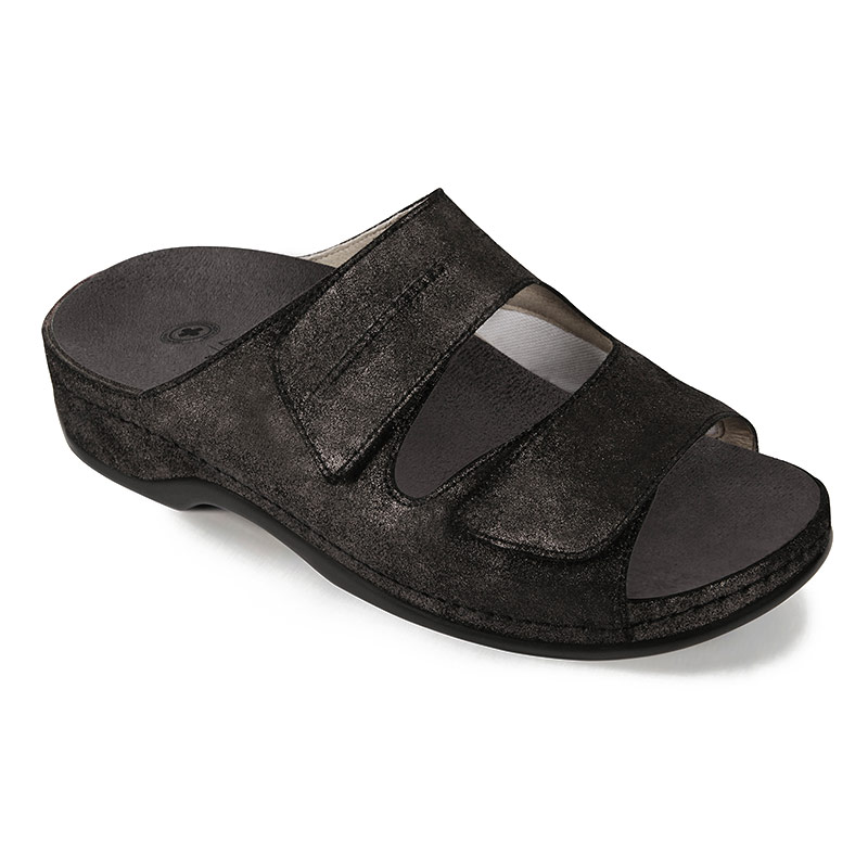 Сабо Luomma повседневные женские LM-501.019 черная бронза