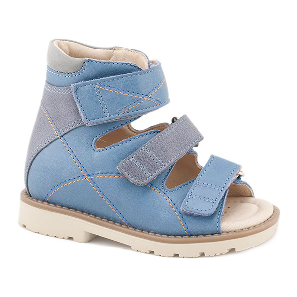 Сандали Мега Ортопедик для мальчиков 010 22-32 джинсовые