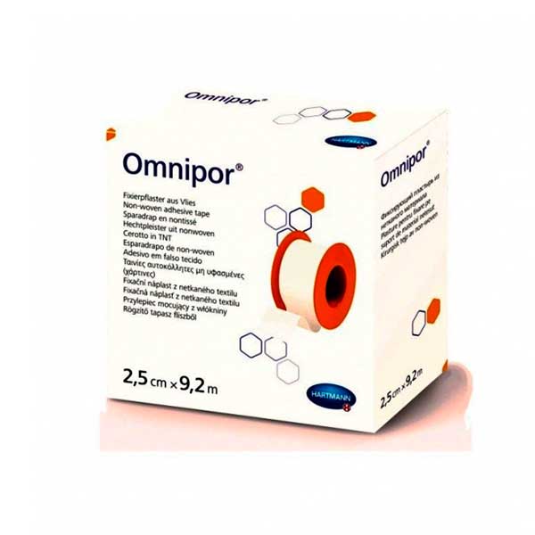 Пластырь Omnipor фиксирующий из нетканого материала 2,5см х 9,2м