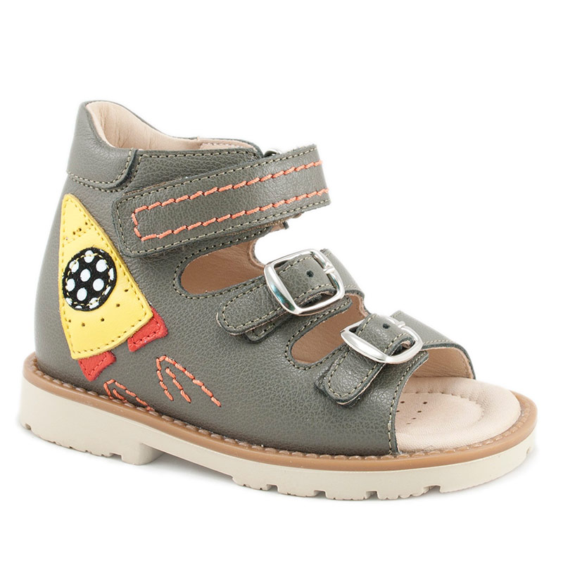 Сандали Мега Ортопедик для мальчиков 036 26-31 хаки