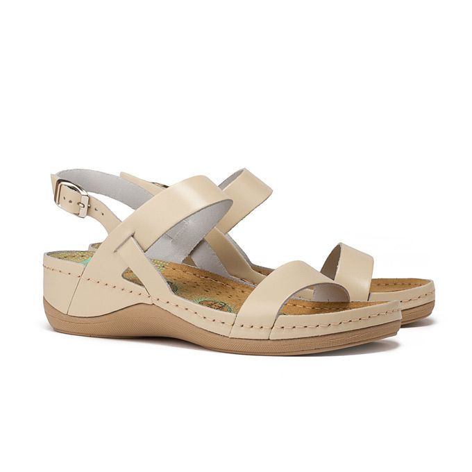 Сандали LEON женские арт.920 белые