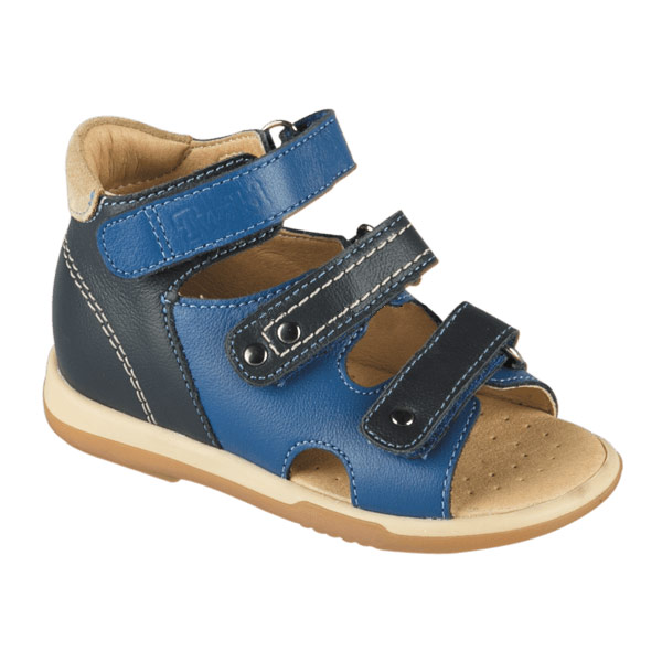 Сандали ортопедические Твики для мальчиков TW-138-16 синий/бежевый