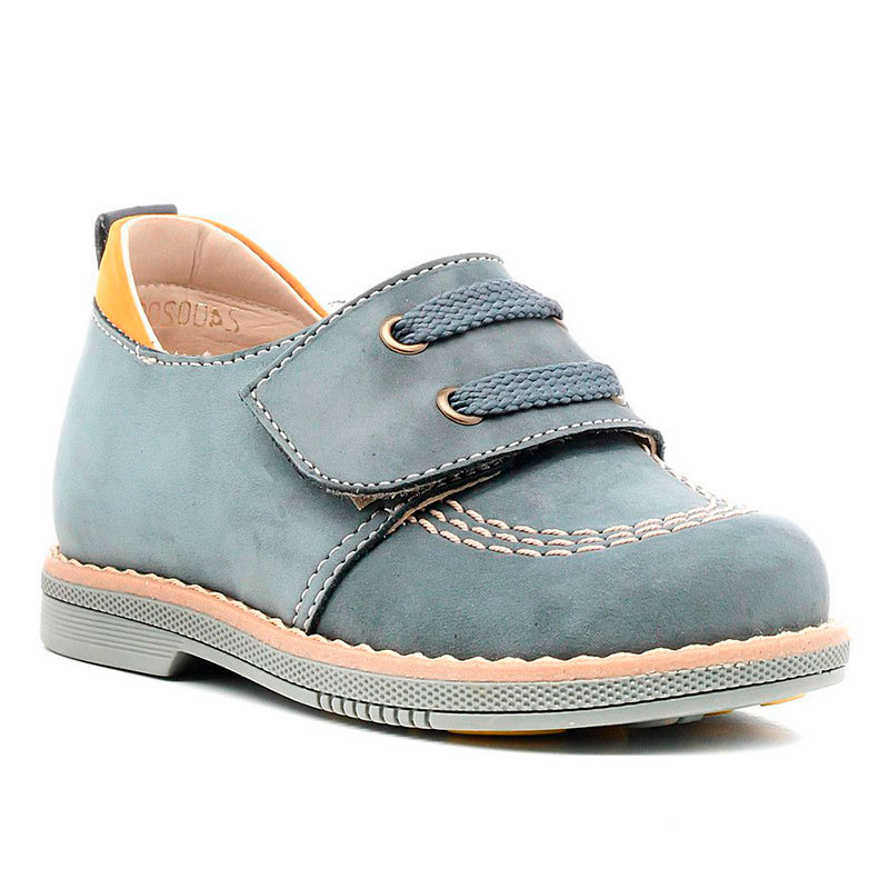 Полуботинки Тапибу для мальчиков FT-24002.15-OL12O.01 морошка/серые