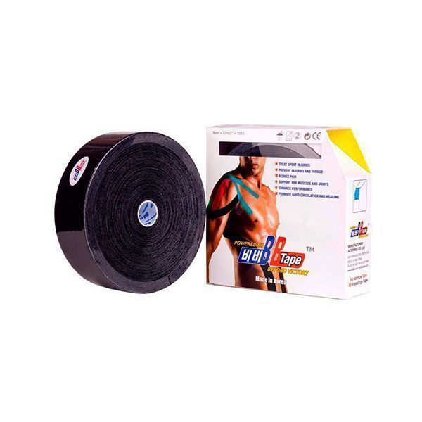 Кинезио тейп Bio Balance Tape 5см х 32м черный