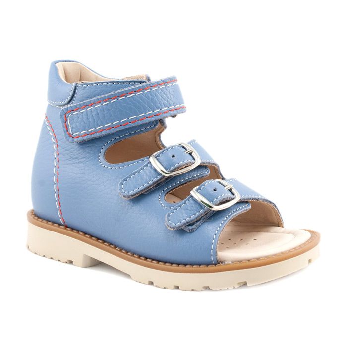 Сандали Мега Ортопедик для мальчиков 051-111 22-2 джинсовые