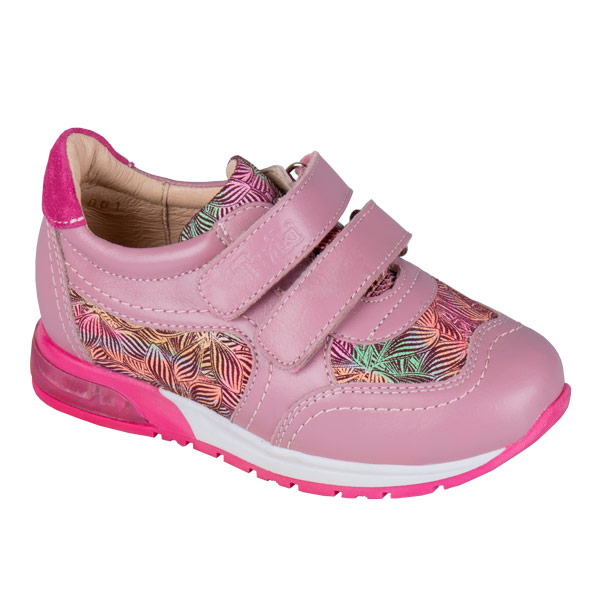 Полуботинки ортопедические Твики для девочек TW-435 пепельно-розовые