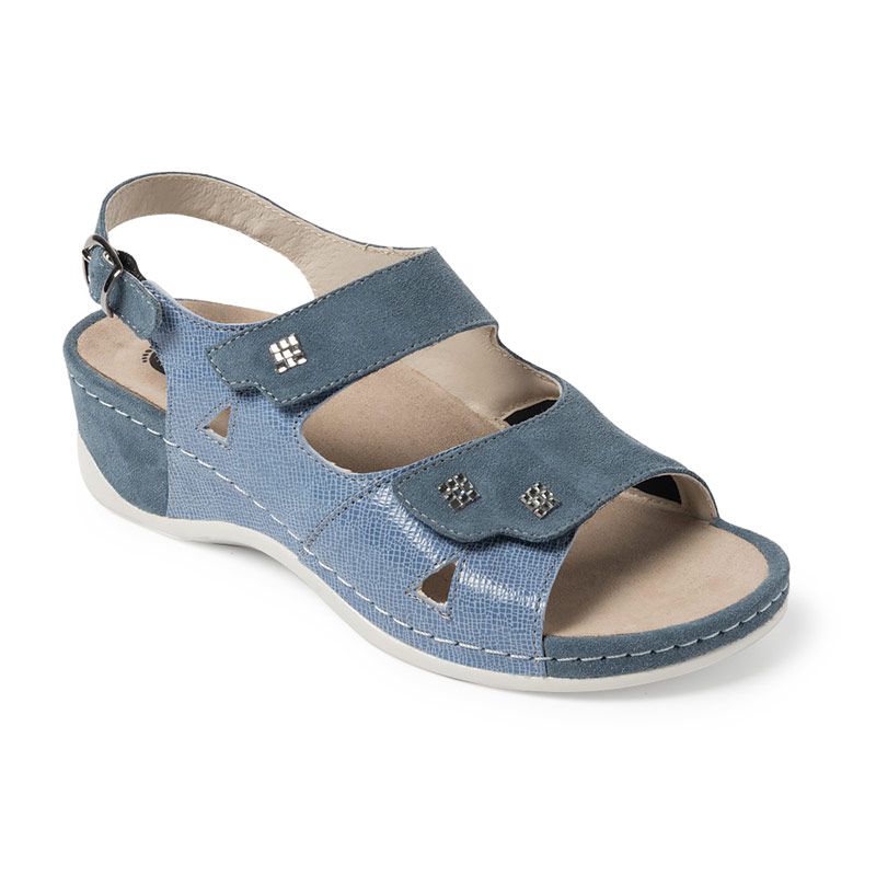 Сандали Mubb женские 766 небесно-синие