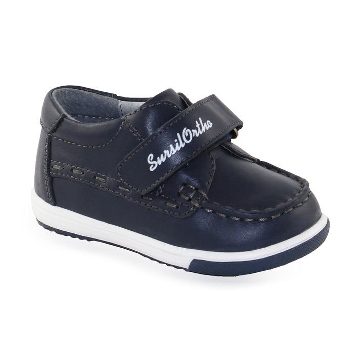 Полуботинки ортопедические Сурсил-Орто для мальчиков на первый шаг 75-001-1 синие