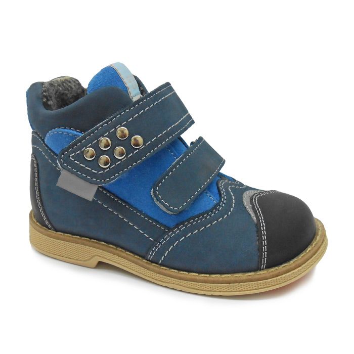 Ботинки ортопедические Твики утепленные для мальчиков TW-406 черные