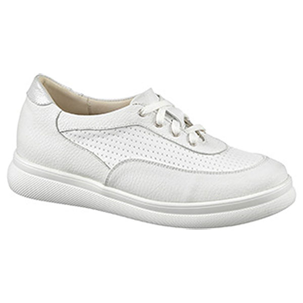 Полуботинки Dr. Spektor женские К1744-К/Перф белые