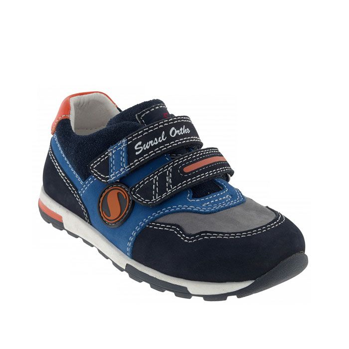 Кроссовки ортопедические Сурсил-Орто для мальчиков 55-167 черный/синий