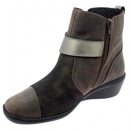 Полуботинки Podowell женские Stellaire бронзовые. Изображение 2 из 2