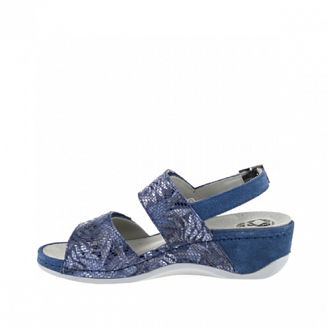 Сандалии Mubb женские 7901-24-8 синий/сине-серебряный. Изображение 5 из 5