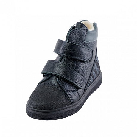 Ботинки Bottilini утепленные для мальчиков BL-290(53) черный/серый. Изображение 6 из 7