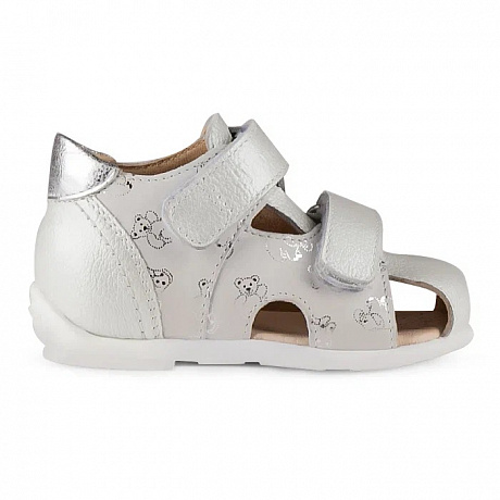 Сандалии ортопедические Твики для девочек TW-232-23 белый/перламутр. Изображение 3 из 4