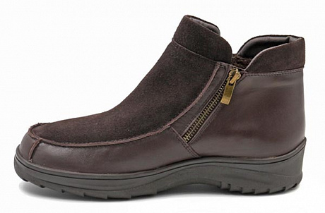 Полуботинки ортопедические Ортомода утепленные женские 8251Б коричневые. Изображение 4 из 4