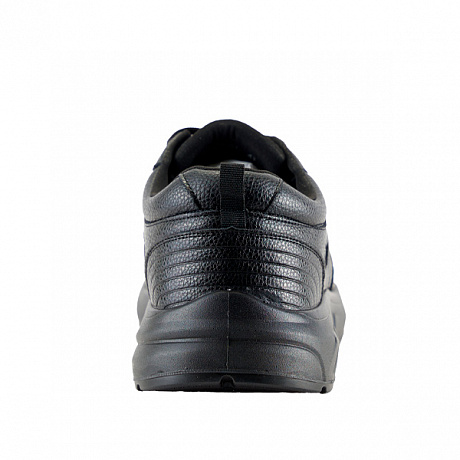 Ботинки ортопедические Ортобум мужские 87005-01 ярко-черные. Изображение 4 из 4