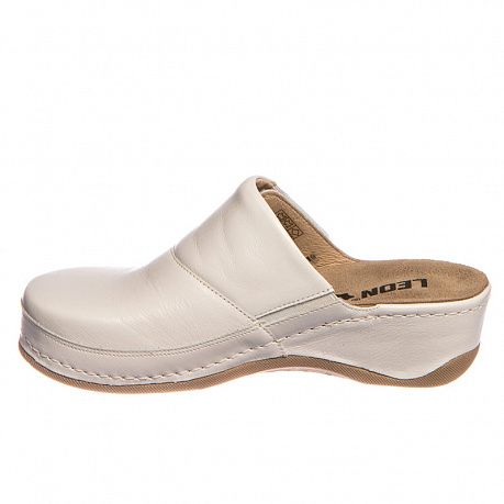 Сабо Leon женские 2019 белые. Изображение 2 из 2