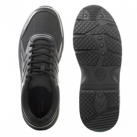Кроссовки ортопедические Heel Comfort мужские DSHC-23079 черные. Изображение 3 из 3