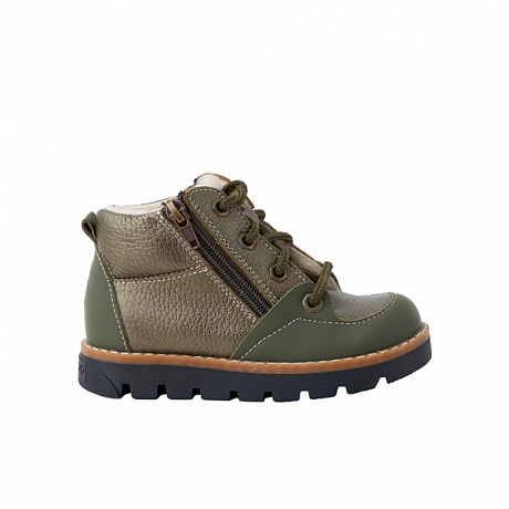 Ботинки Тапибу утепленные для мальчиков FT-23008.17-OL26O.01 токио/хаки. Изображение 4 из 6