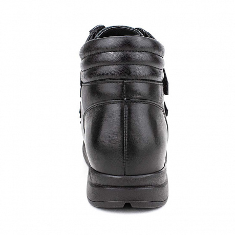 Полусапоги Dr. Spektor утепленные женские Б0106-К/Ш черные. Изображение 3 из 5