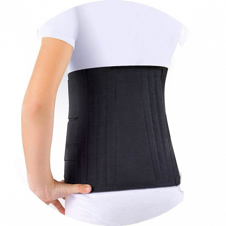 Корсет Orto пояснично-крестцовый КПК-110 черный. Изображение 2 из 5