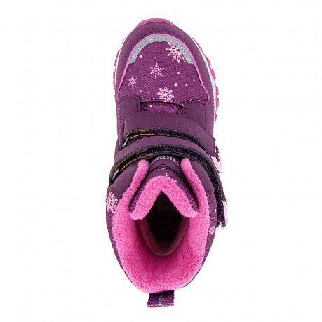 Полусапожки ортопедические Ортобум с шерстью для девочек 63055-02 сиреневый тааффеит. Изображение 3 из 6