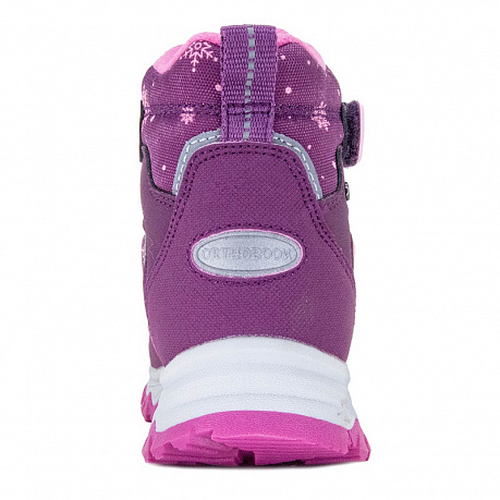 Полусапожки ортопедические Ортобум с шерстью для девочек 63055-02 сиреневый тааффеит. Изображение 6 из 6