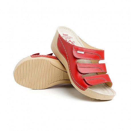 Сабо Batz женские Olga красный. Изображение 3 из 3