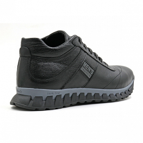 Кроссовки ортопедические Ортомода с мехом мужские 92425-Х-201 черные. Изображение 2 из 5