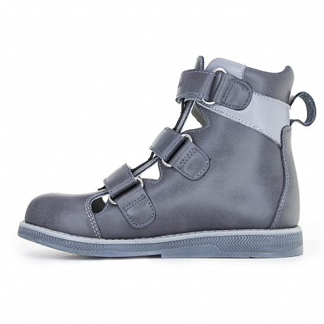 Сандали ортопедические Ортобум для мальчиков 81597-32 антрацитовые. Изображение 5 из 6