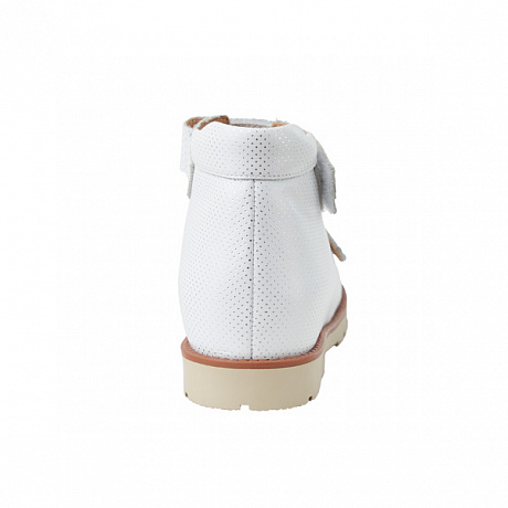 Сандали ортопедические Мега Ортопедик для девочек 051-12 30-60 бело-серебряные. Изображение 4 из 4