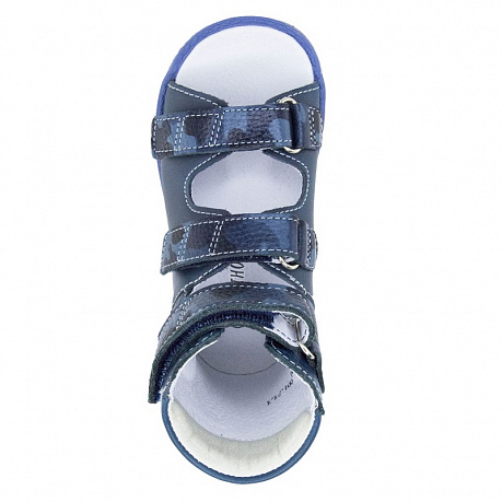 Сандали ортопедические Ортобум для мальчиков 71497-1 темно-синий/милитари. Изображение 4 из 5