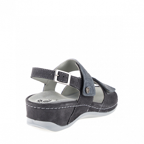 Сандалии Mubb женские 7901-24 темно-серые. Изображение 2 из 5