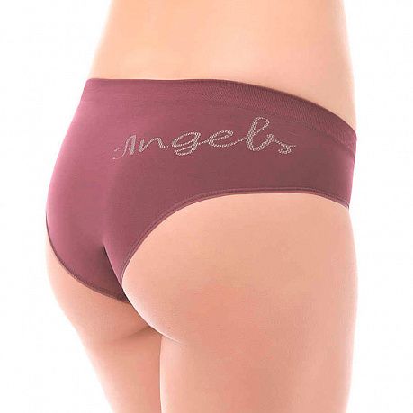 Трусы бесшовные Фэст для беременных Б-074/4 винные. Изображение 2 из 2