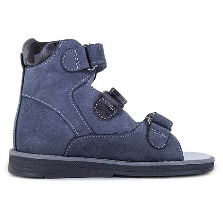 Сандали ортопедические Ортобум для мальчиков 71057-07 темно-серый/милитари. Изображение 4 из 5