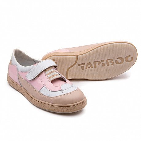 Полуботинки Тапибу для девочек FT-24016.18-OL05O.01 лилия/розовый. Изображение 2 из 2