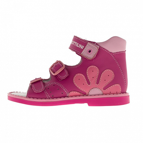Сандалии Bottilini для девочек SO-090(3) розовые. Изображение 2 из 3