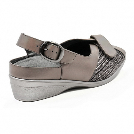 Сандали ортопедические Ортомода женские 8313 металлик. Изображение 3 из 3