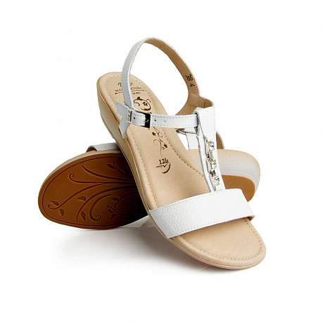 Сандали Batz женские Denissa белый. Изображение 3 из 3