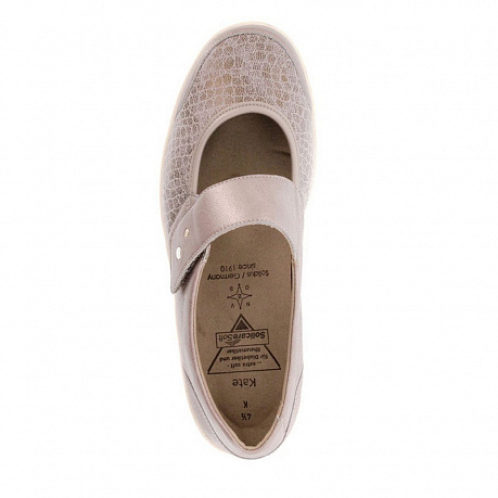 Туфли Solidus Kate женские 29516-K-40208 бронзовые. Изображение 4 из 4