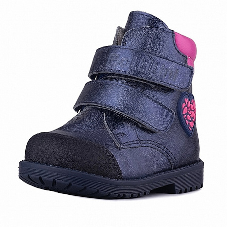 Ботинки Bottilini утепленные для девочек BO-313(35) антрацит. Изображение 2 из 7