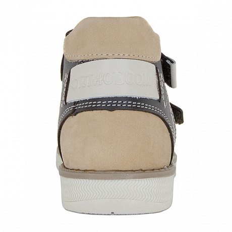 Сандали ортопедические Ортобум для мальчиков 25057-06 кофе с молоком. Изображение 3 из 5