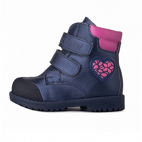 Ботинки Bottilini утепленные для девочек BO-313(35) антрацит. Изображение 4 из 7