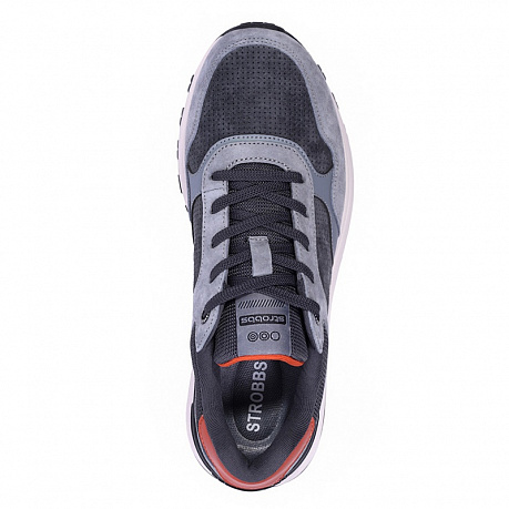 Кроссовки Strobbs мужские C3847-1 серые. Изображение 4 из 4