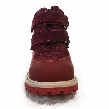 Ботинки ортопедические Твики утепленные для девочек TW-322 бордовые. Изображение 2 из 3